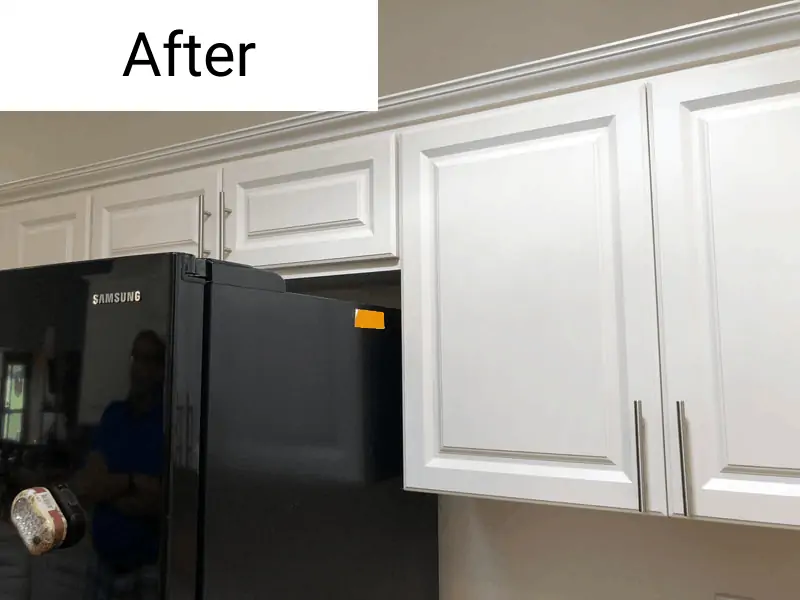After Cabinet replacement